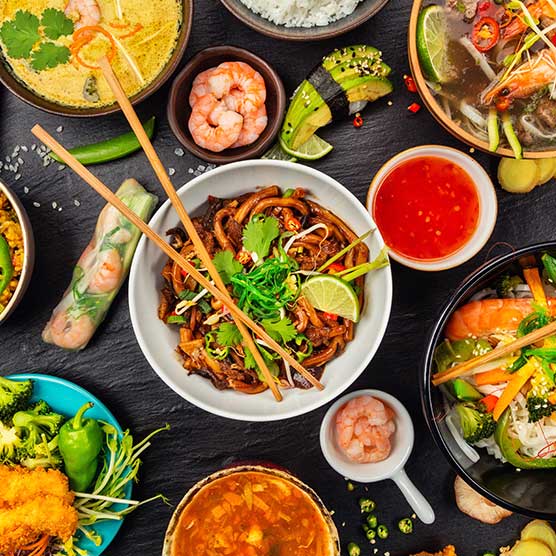 Chinees indisch rijsttafel